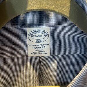 Brooks Brothers Blue Men's Shirt